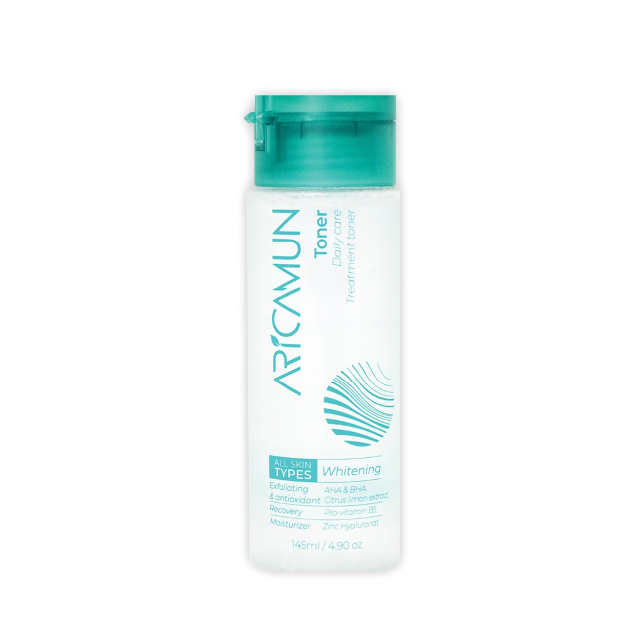 Toner Acid Aricamun AHA/BHA Giảm Mụn Đầu Đen, Lỗ Chân Lông To, Cân Bằng pH Da (Chai 145ml)