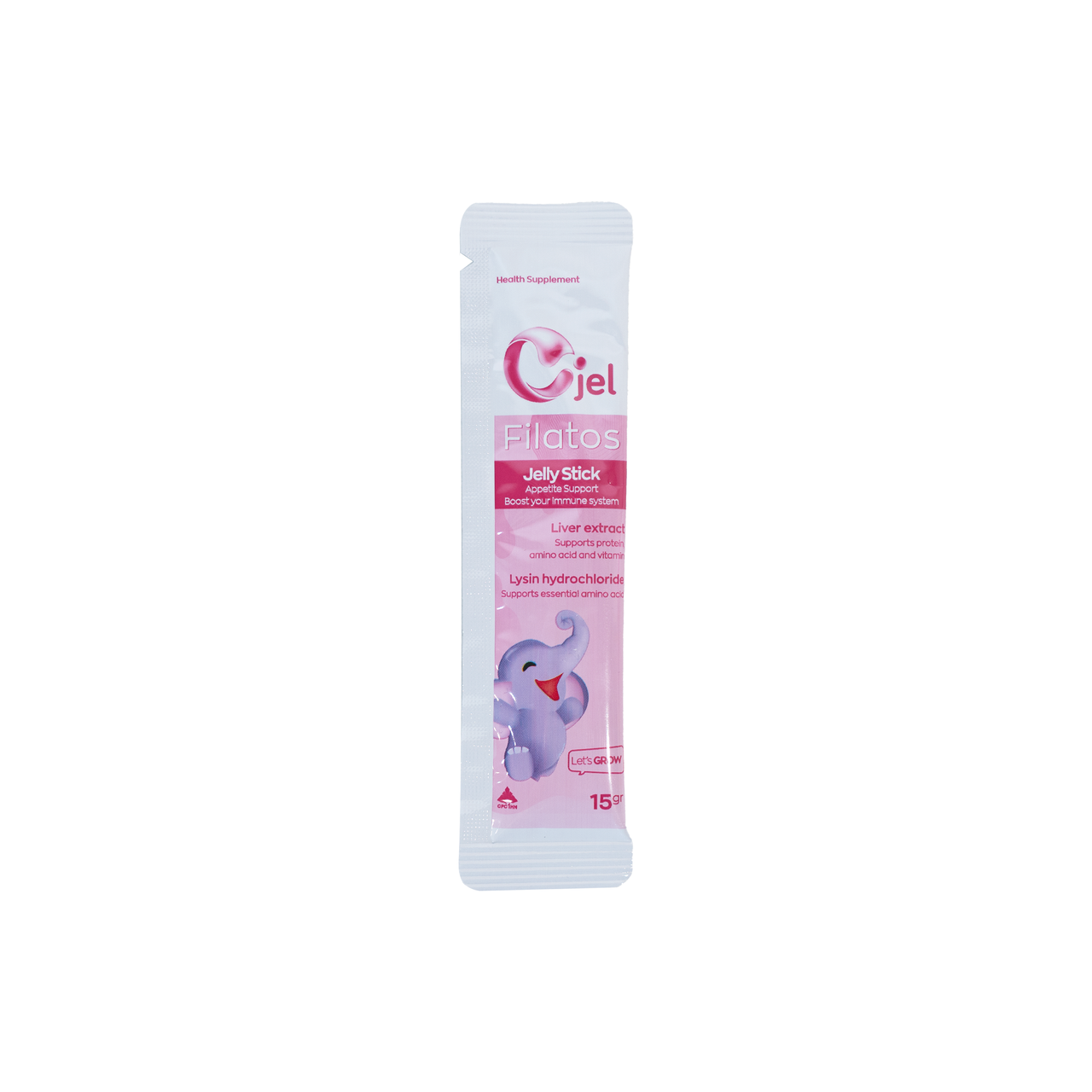 Thạch ăn liền Cjel Filatos Tăng Cường Đề Kháng, Hỗ Trợ Ăn Ngon, Tăng Sức Đề Kháng Cho Bé (Hộp 20 Gói x15g)