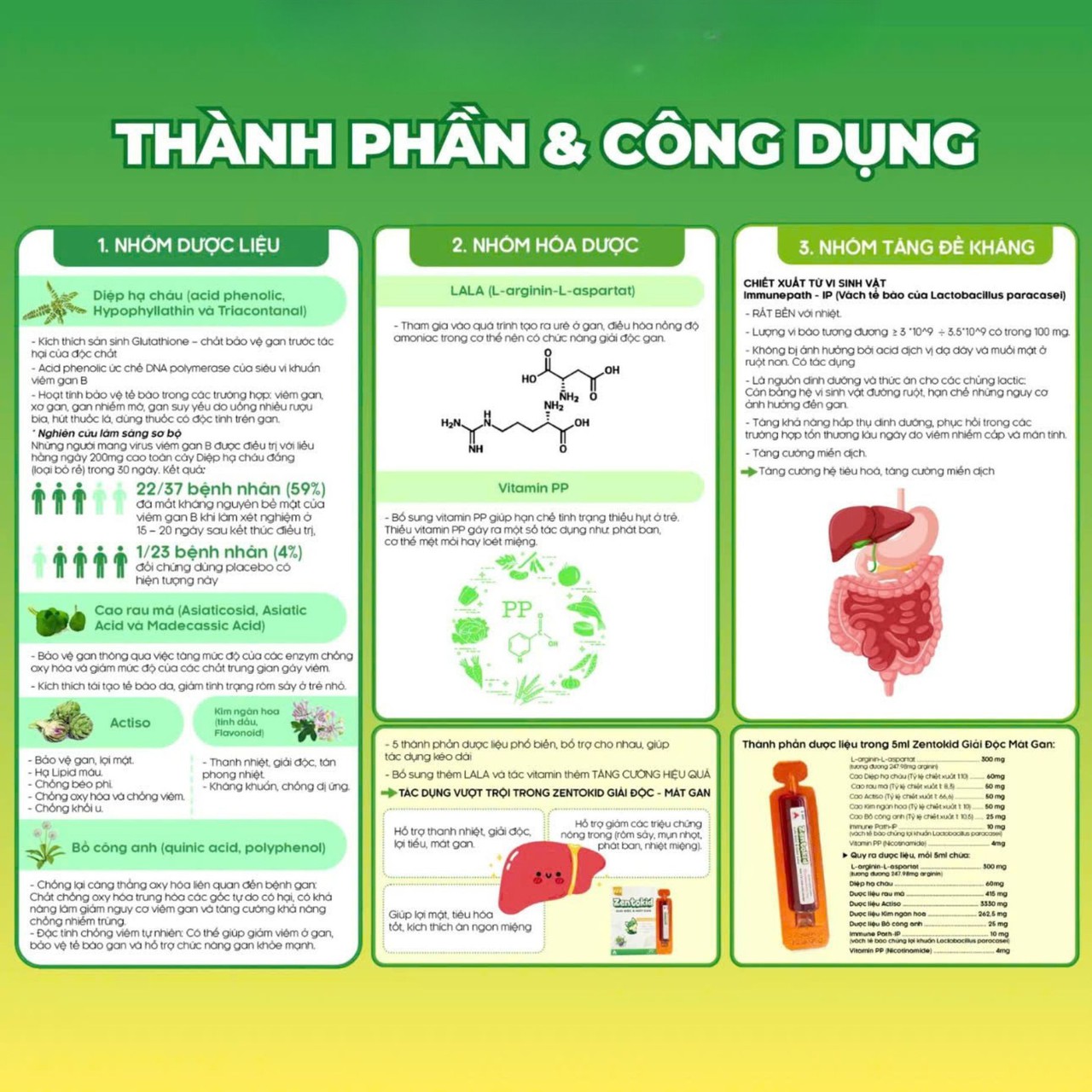 Siro Zentokid Hỗ Trợ Thải Độc, Thanh Nhiệt, Giảm Rôm Sẩy, Mẩn Ngứa Kích Thích Ăn Ngon, Tiêu Hoá Tốt Cho Bé (Hộp 4 vỉ x 5 ống)