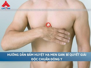 Bấm huyệt hạ men gan có thật sự hiệu quả? Hướng dẫn 3 huyệt đạo