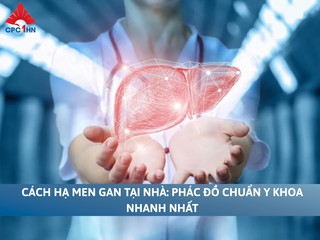Cách hạ men gan tại nhà: Phác đồ chuẩn y khoa nhanh nhất