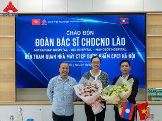 CPC1 Hà Nội tăng cường hợp tác chuyên môn cùng đoàn bác sĩ Lào