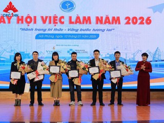 CPC1 Hà Nội: Ngày hội việc làm và Career talk 1:1 tại ĐH dược Hải Phòng