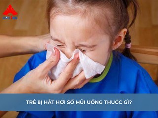 Trẻ bị sổ mũi có nên hút mũi không?