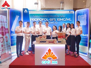 Gian hàng CPC1 Hà Nội tại Hội nghị Gây mê Hồi sức ĐBSCL 2025