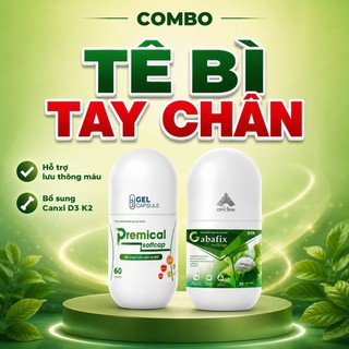 Combo Gabafix Và Premical Hỗ Trợ Giảm Tê Bì Tay Chân, Tăng Cường Xương Khớp - thumbnail 1