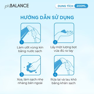 Gel Bọt pH Balance Mois Intimate dưỡng ẩm chuyên sâu, giảm khô hạn, cân bằng tự nhiên (Hộp 200ml) - thumbnail 5