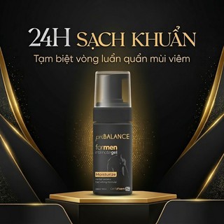 Bọt Vệ Sinh Vùng Kín Nam ph Balance Intimate Gel For Men (Chai 135ml) - thumbnail 2