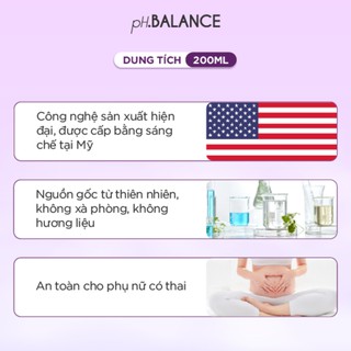 Gel Bọt Vệ Sinh pH Balance Bio Intimate Gel Hỗ Trợ Bổ Sung Lợi Khuẩn Prebiotic, Giảm Ngứa, Khử Mùi, Làm Dịu Kích Ứng (Chai 200ml) - thumbnail 4