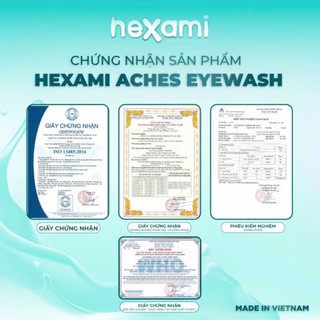 Dung Dịch Rửa Mắt Hexami Aches Eyewash Vô Khuẩn Công Nghệ BFS Giúp Làm Dịu, Sạch Sâu Và Bảo Vệ Mắt (20 Ống x 10ml) - thumbnail 6