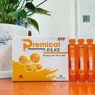 Ống Uống Canxi Premical D3K2 Giúp Bổ sung Canxi Cho Trẻ Còi Xương Tăng Trưởng Chiều Cao (1 hộp 20 ống) - thumbnail 4