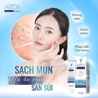 Kem Bôi Viêm Nang Lông Arica Folicus Hỗ Trợ Giảm Mụn Trứng Cá, Dày Sừng, Mơ Thâm Sần (Hộp 1 Tuýp 30g) - thumbnail 5