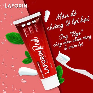Kem Đánh Răng Laforin Red Toothpaste Dùng Trong Hôi Miệng, Chảy Máu Chân Rặng, Nhiệt Miệng (Lọ 100g) - thumbnail 5