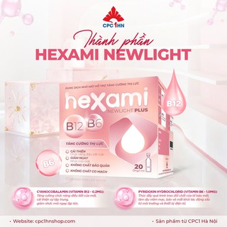 Nhỏ Mắt Hexami Newlight Plus Tăng Cường Thị Lực, Cải Thiện Chức Năng Điểu Tiết Mắt (Hộp 4 vỉ x 5 tép) - thumbnail 4