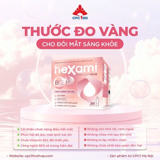 Nhỏ Mắt Hexami Newlight Plus Tăng Cường Thị Lực, Cải Thiện Chức Năng Điểu Tiết Mắt (Hộp 4 vỉ x 5 tép) - thumbnail 6