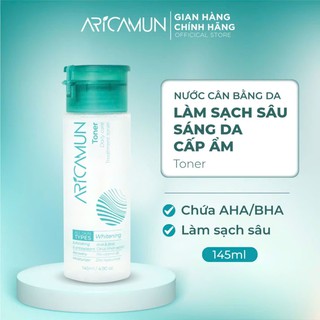 Toner Acid Aricamun AHA/BHA Giảm Mụn Đầu Đen, Lỗ Chân Lông To, Cân Bằng pH Da (Chai 145ml) - thumbnail 2