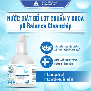 Nước giặt đồ lót pH Balance Clean Chip làm sạch mọi vết ố, hạn chế nấm khuẩn, an toàn cho da (Chai 80ml, 200ml) - thumbnail 7
