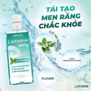 Nước Súc Miệng Laforin Daily Không Cồn, Trắng Răng (Chai 500ml) - thumbnail 2