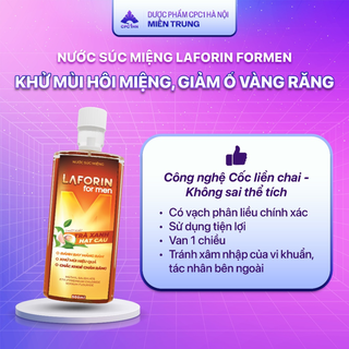Nước Súc Miệng Laforin Formen Trắng Răng, Thơm Miệng, Sạch Mảng Bám (Chai 500ml) - thumbnail 3