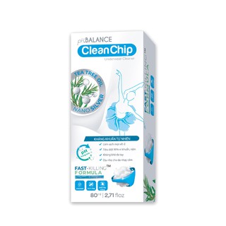 pH Balance Clean Chip làm sạch mọi vết ố, hạn chế nấm khuẩn, an toàn cho da (Chai 80ml) - thumbnail 1