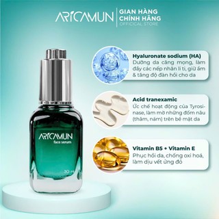 Tinh Chất Dưỡng Da Aricamun Face Serum HA 1.5% Cấp Ấm, Phục Hồi Và Làm Mờ Thâm Nám (30ml) - thumbnail 3
