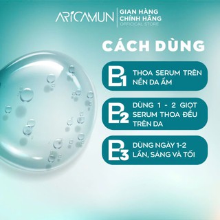 Tinh Chất Dưỡng Da Aricamun Face Serum HA 1.5% Cấp Ấm, Phục Hồi Và Làm Mờ Thâm Nám (30ml) - thumbnail 5
