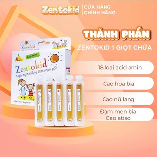Siro Zentokid Hỗ Trợ Bé Ăn Ngon Miệng, Tiêu Hoá Tốt (Hộp 10 Ống x 10ml) - thumbnail 3