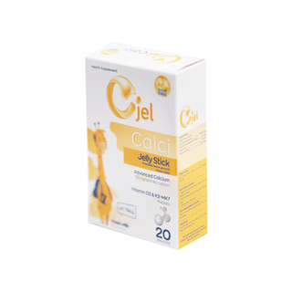 Thanh Dinh Dưỡng Cjel Calci Bổ Sung Canxi, Vitamin D3, Vitamin K2 Giúp Bé Phát Triển Chiều Cao, Tăng Cường Hấp Thu Canxi (Hộp 20 Gói) - thumbnail 2