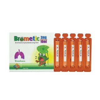 Thuốc Brometic 2mg/10ml - Hỗ trợ làm lỏng đờm trong trường hợp bệnh phế quản cấp và mạn tính (Hộp 4 Vỉ x 5 Ống) - thumbnail 1