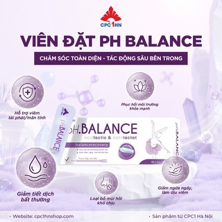 Viên Đặt Âm Đạo pH Balance Hỗ Trợ Giảm Ngứa, Giảm Viêm Nhiễm, Giảm Tiết Dịch, Loại Bỏ Mùi Hôi (Hộp 1 vỉ, 7 viên) - thumbnail 4