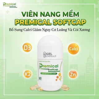 Viên Nang Mềm Premical Softcap Bổ Sung Calci Giảm Nguy Cơ Loãng Và Còi Xương (Lọ 30 viên, 60 viên) - thumbnail 4