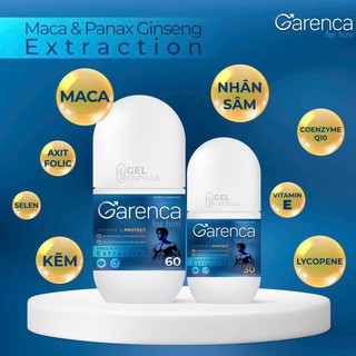 Viên uống bổ tinh Garenca for him tăng cường sinh lý cải thiện tinh trùng từ dược liệu quý (Lọ 30 viên, 60 viên) - thumbnail 3