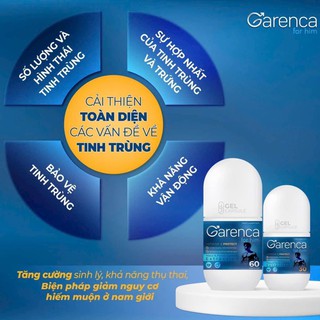 Viên uống bổ tinh Garenca for him tăng cường sinh lý cải thiện tinh trùng từ dược liệu quý (Lọ 30 viên, 60 viên) - thumbnail 2