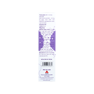 Xịt Mũi Nebusal Spray 0.65% Hỗ Trợ Phục Hồi Tổn Thương, Cấp Ẩm Cho Mũi (Lọ 50 ml) - thumbnail 6