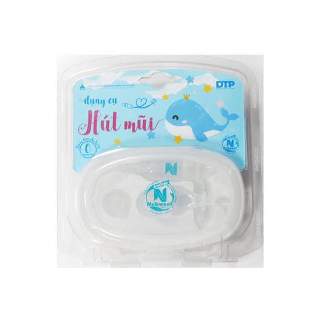 Dụng Cụ Hút Mũi, Máy Hút Mũi Cầm Tay Nebusal Đầu Mềm, An Toàn Cho Bé (Hộp 1 cái)