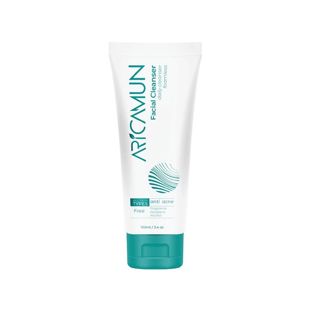 Sữa Rửa Mặt Aricamun Facial Cleanser Dịu Nhẹ, Không Bọt, Ph 5.5 Phù Hợp Cho Mọi Loại Da (100ml)