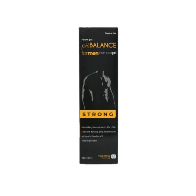 Bọt Vệ Sinh Vùng Kín Nam ph Balance Intimate Gel For Men (Chai 135ml)